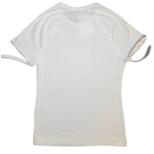 Helmet Lang NWOT White shirt zipper sz L